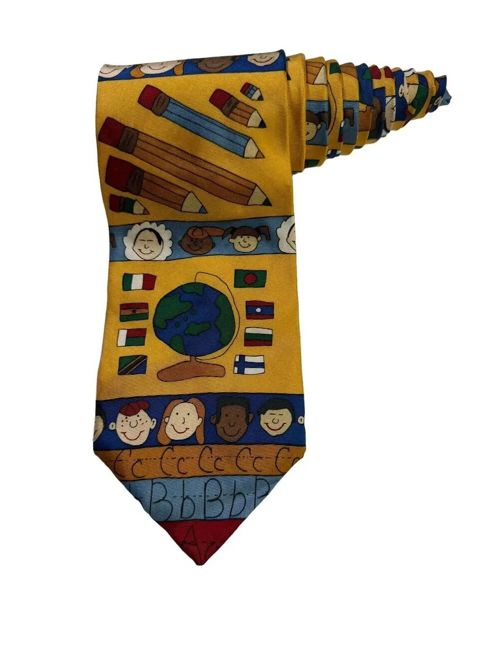 Save The Children Brittney 10 Theres A Little Want To Learn In Everyone Necktie